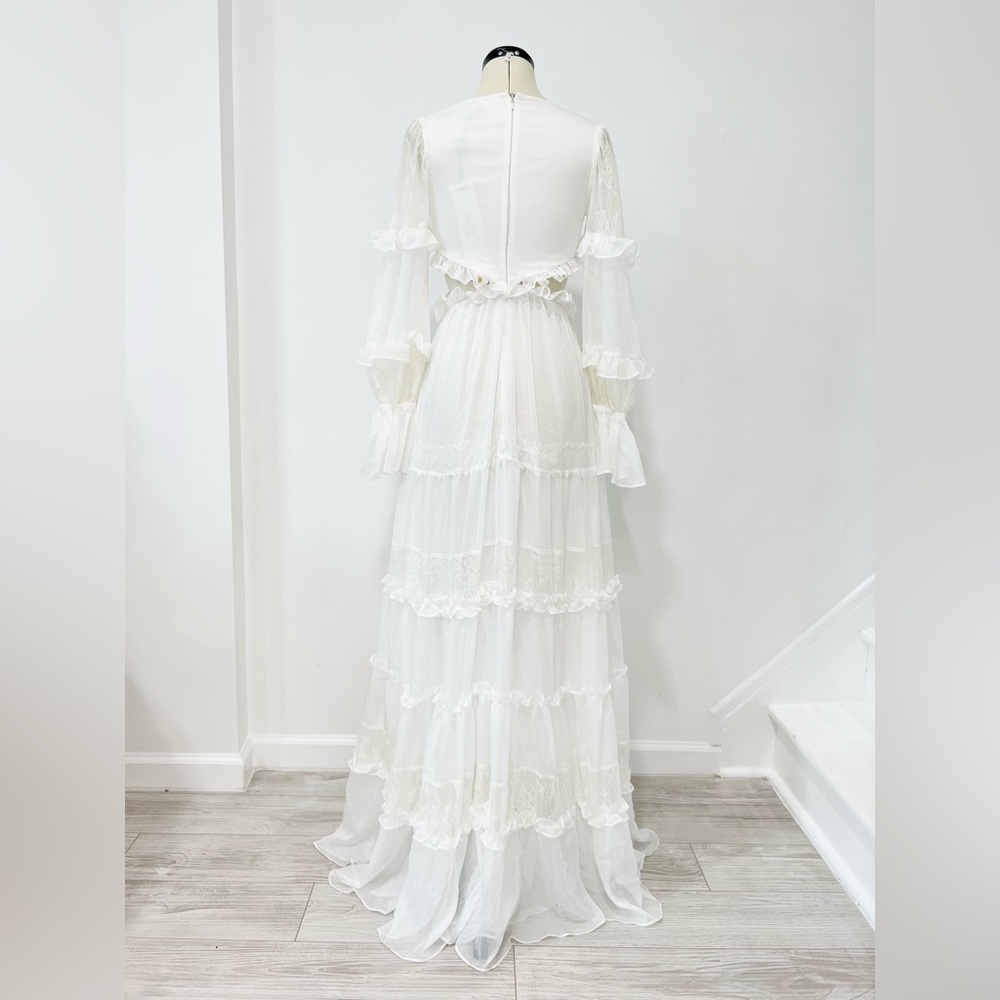 PatBO Lace-Trim Maxi Dress - Picture 5 of 12